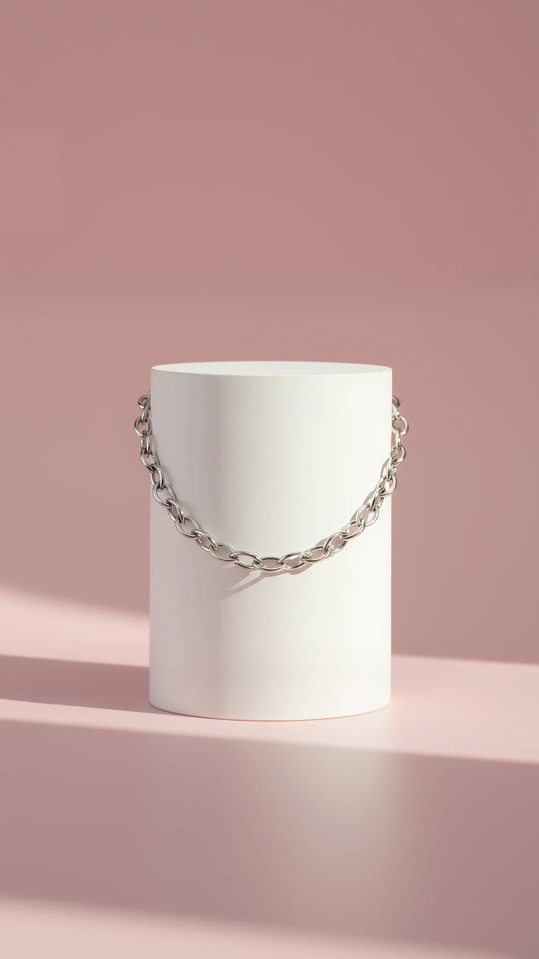 Oval Link Chain Necklace