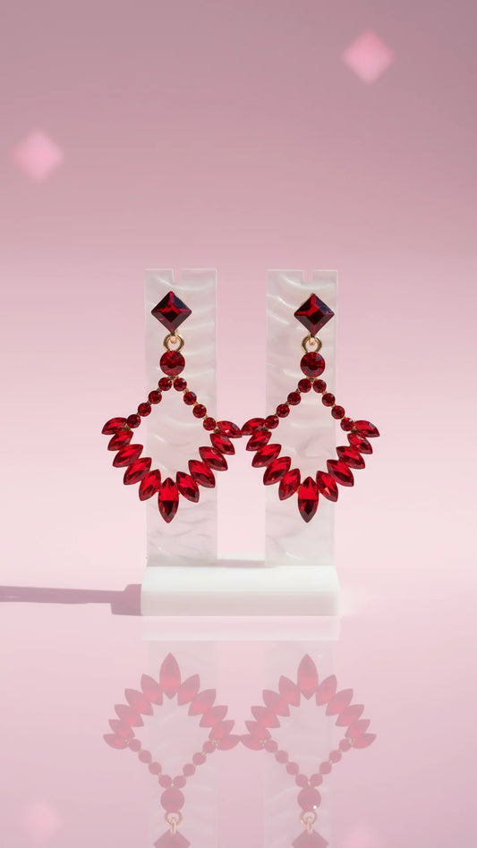 Navette Cut Crystal Drop & Dangle Earrings