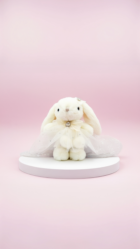 Softie Squad Bunny Rabbit Key Ring & Bag Charm
