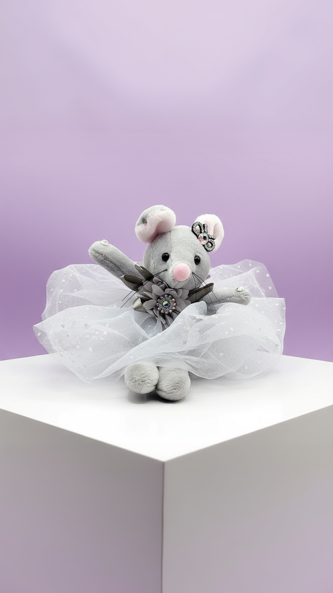 Softie Squad Mouse Key Ring & Bag Charm