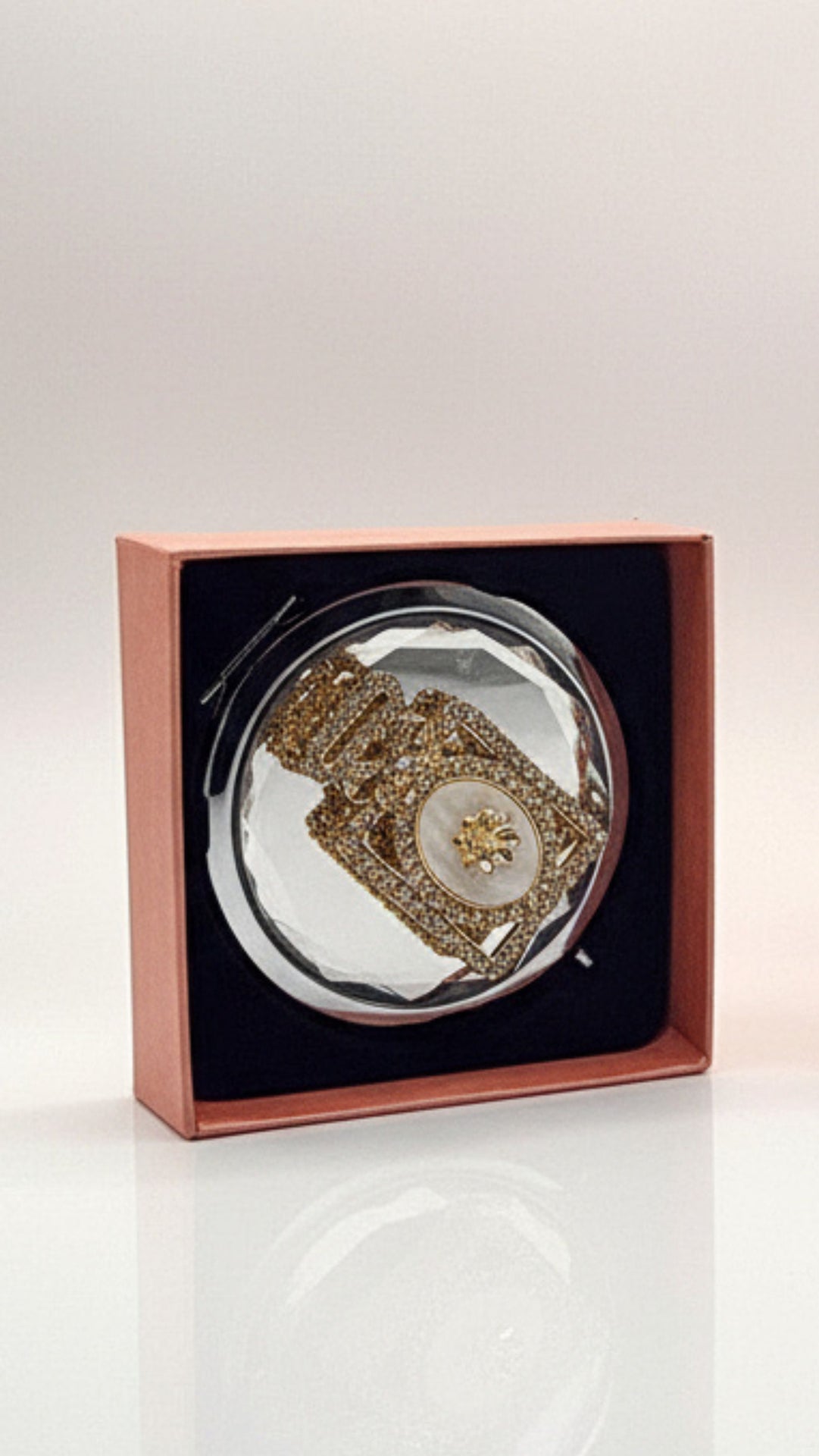 Perfume Atomizer Compact Mirror & Gift Box