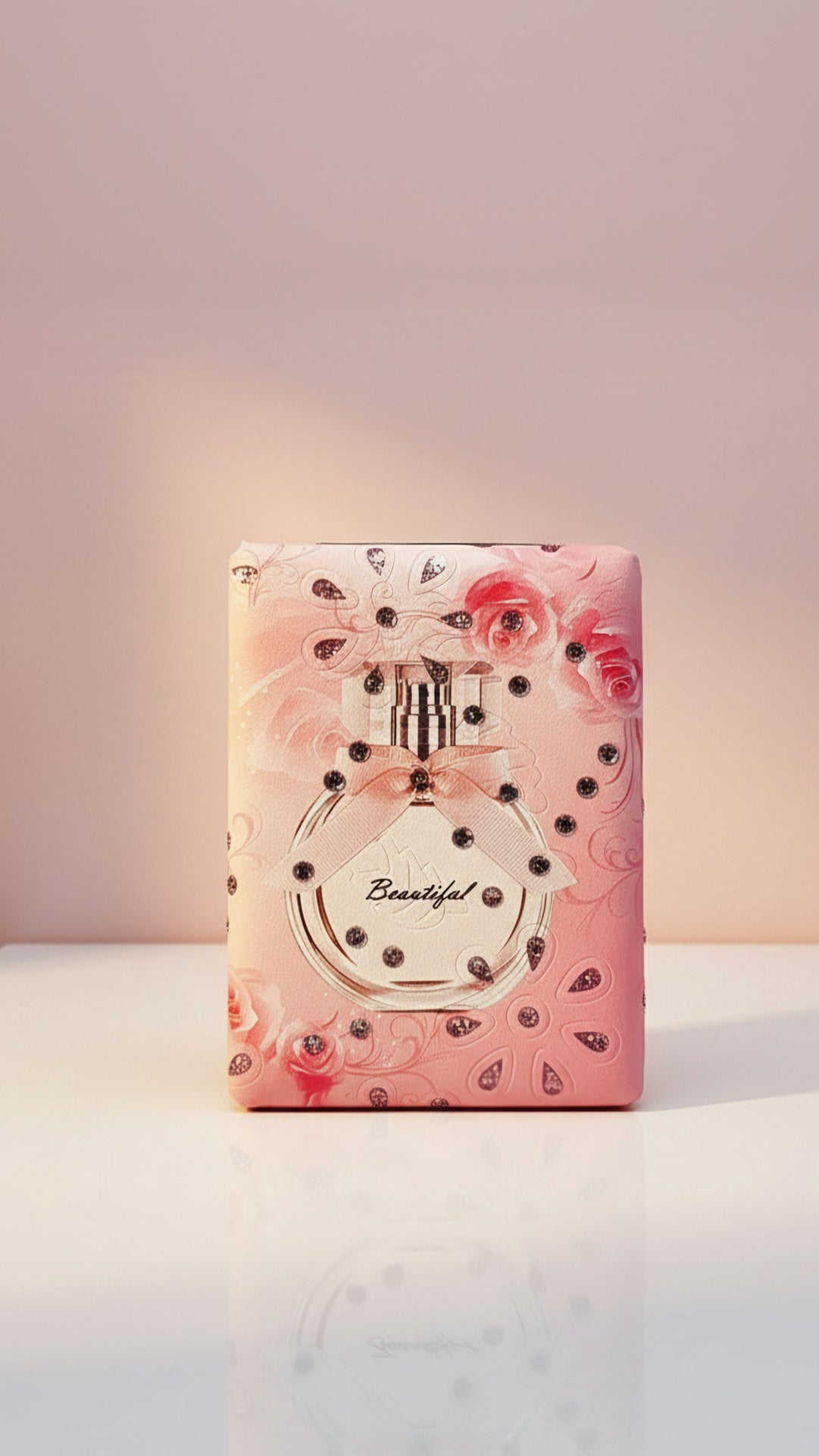 Perfume Bottle Sparkly Compact Mirrors Pack of 12