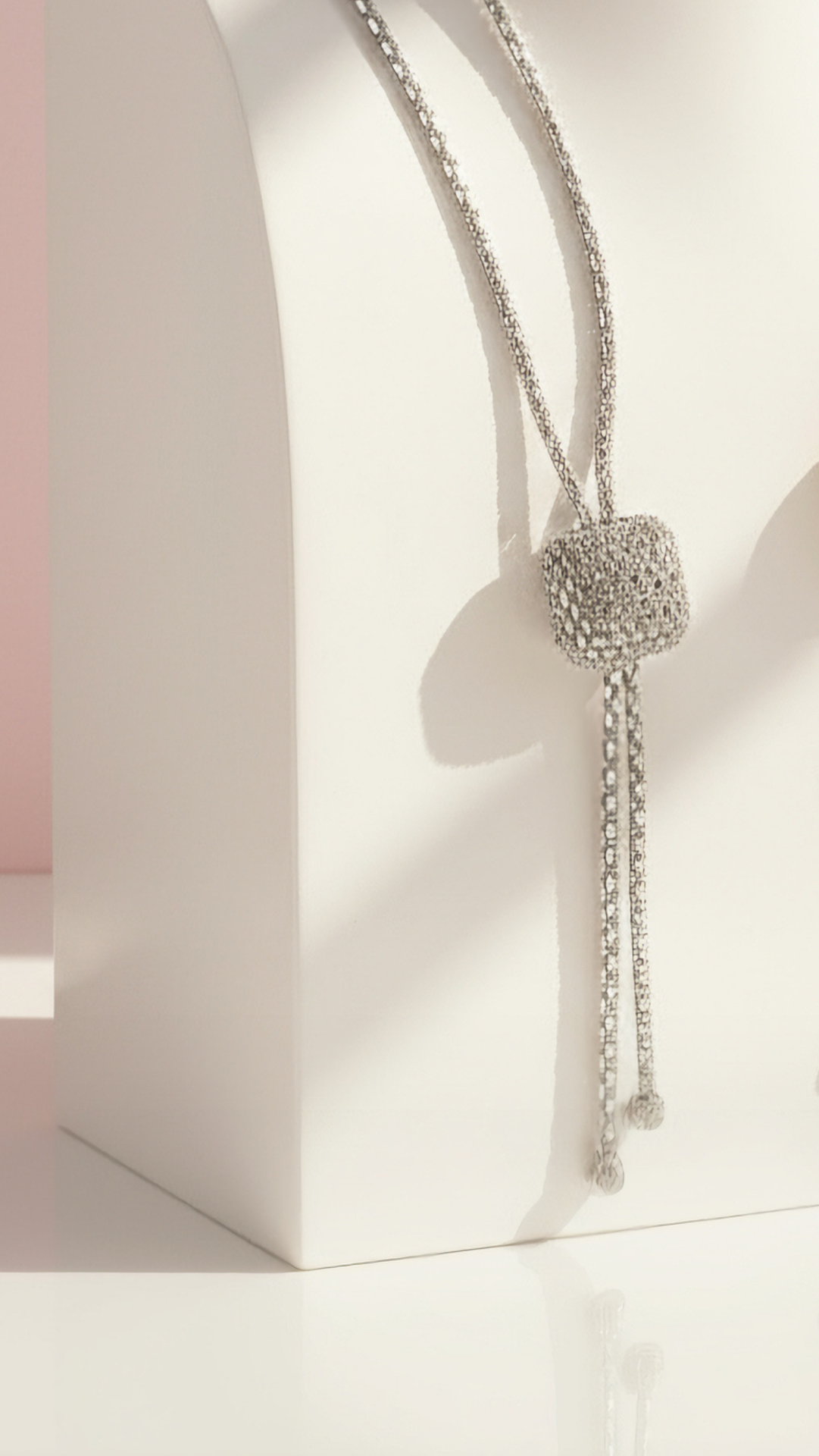 Elixir Collection Long Pendant Crystal Necklace