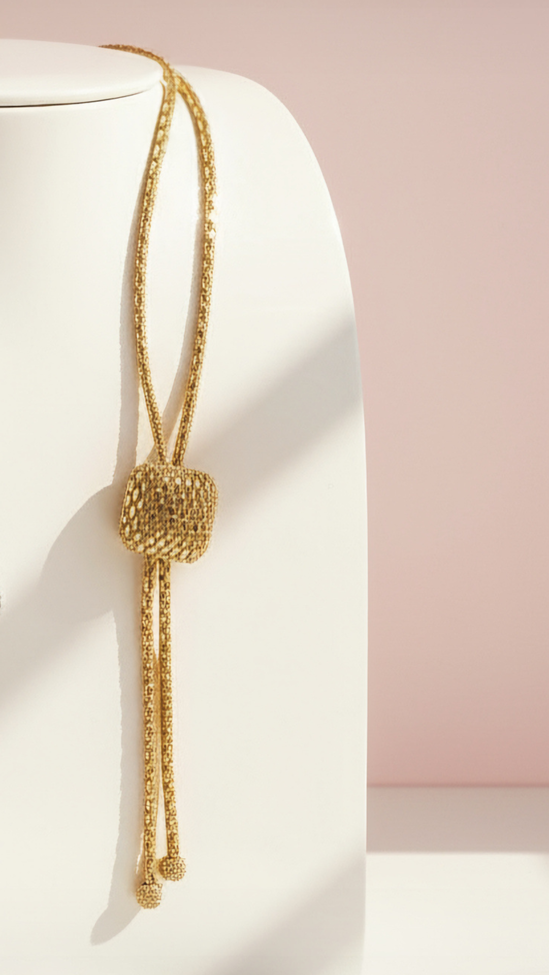 Elixir Collection Long Pendant Crystal Necklace