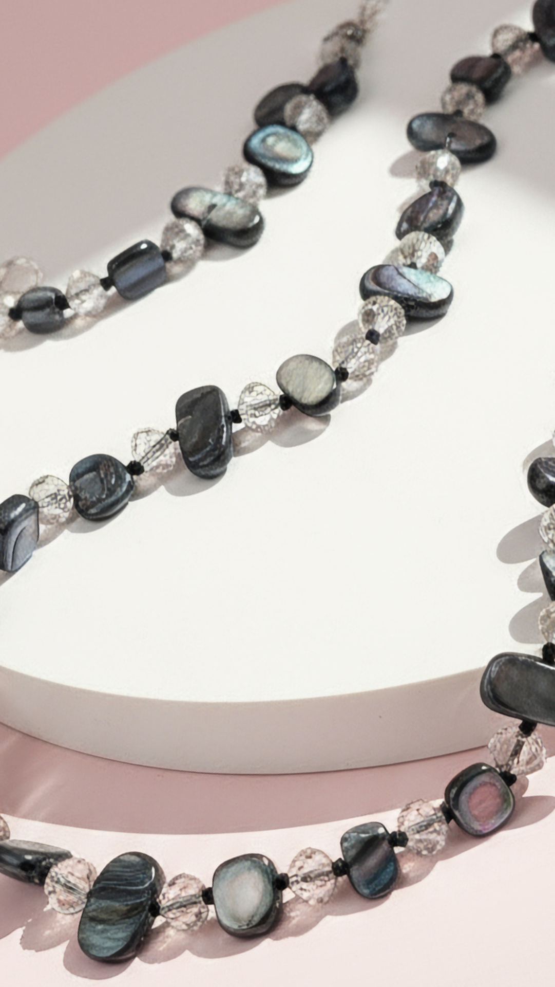 Boho Long Beaded Necklace