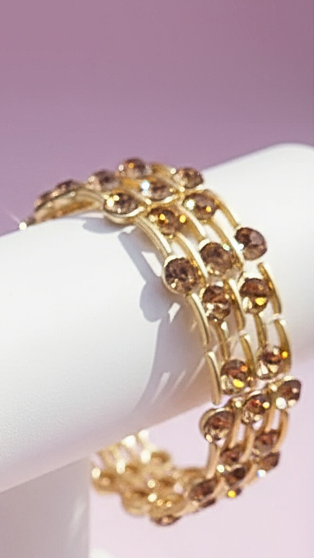 Stretchy Link Crystal Bracelet