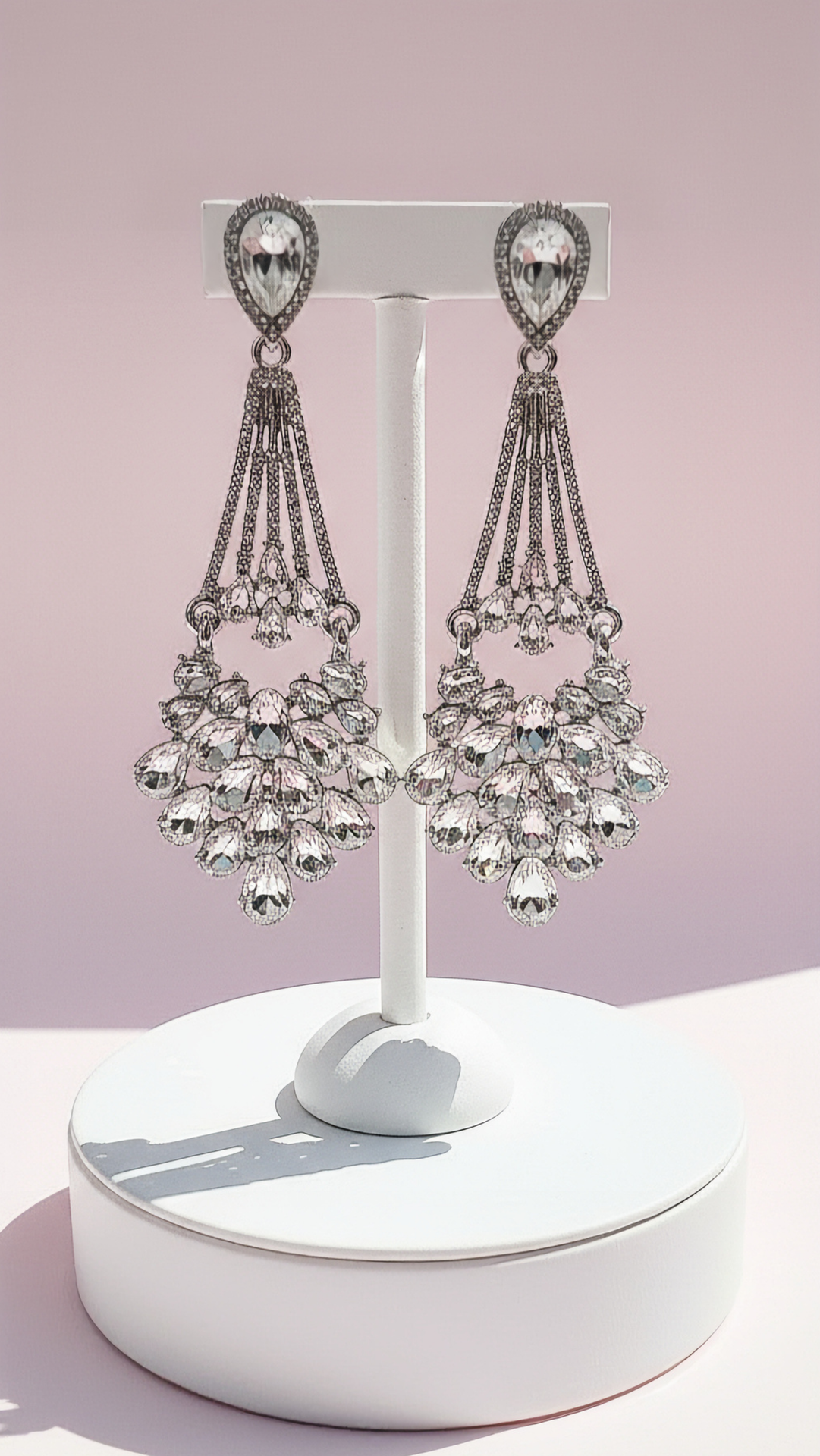 Jeweled Crystal Drop & Dangle Earrings