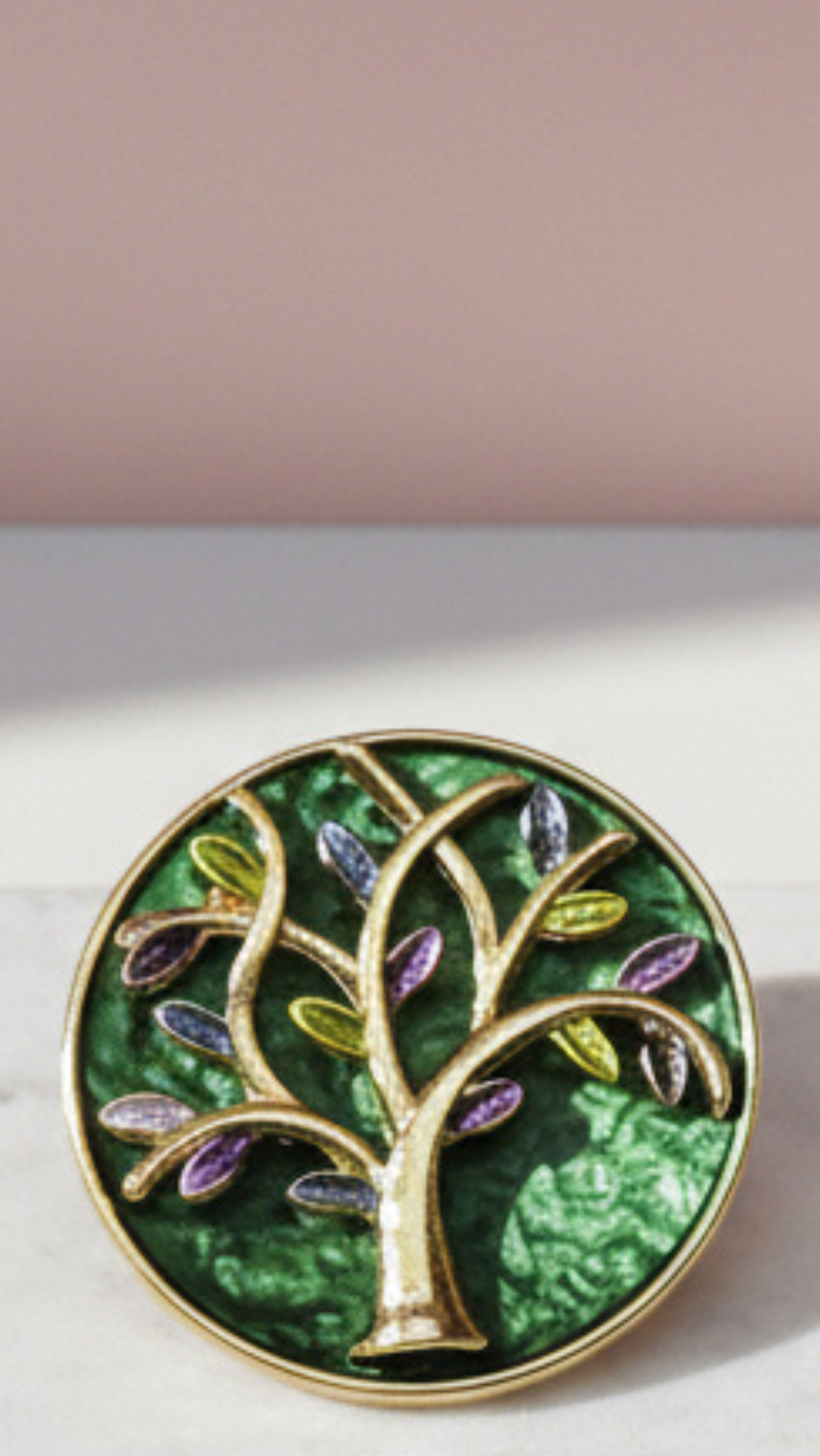 Tree Of Life Magnetic Brooch