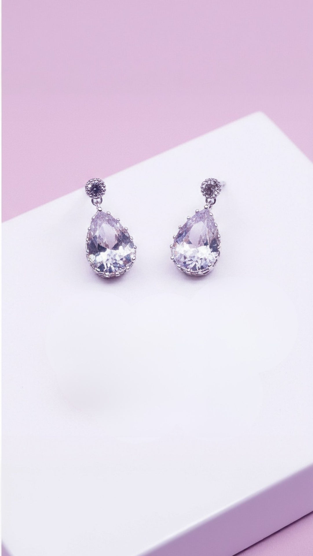Teardrop Crystal Drop & Dangle Earrings