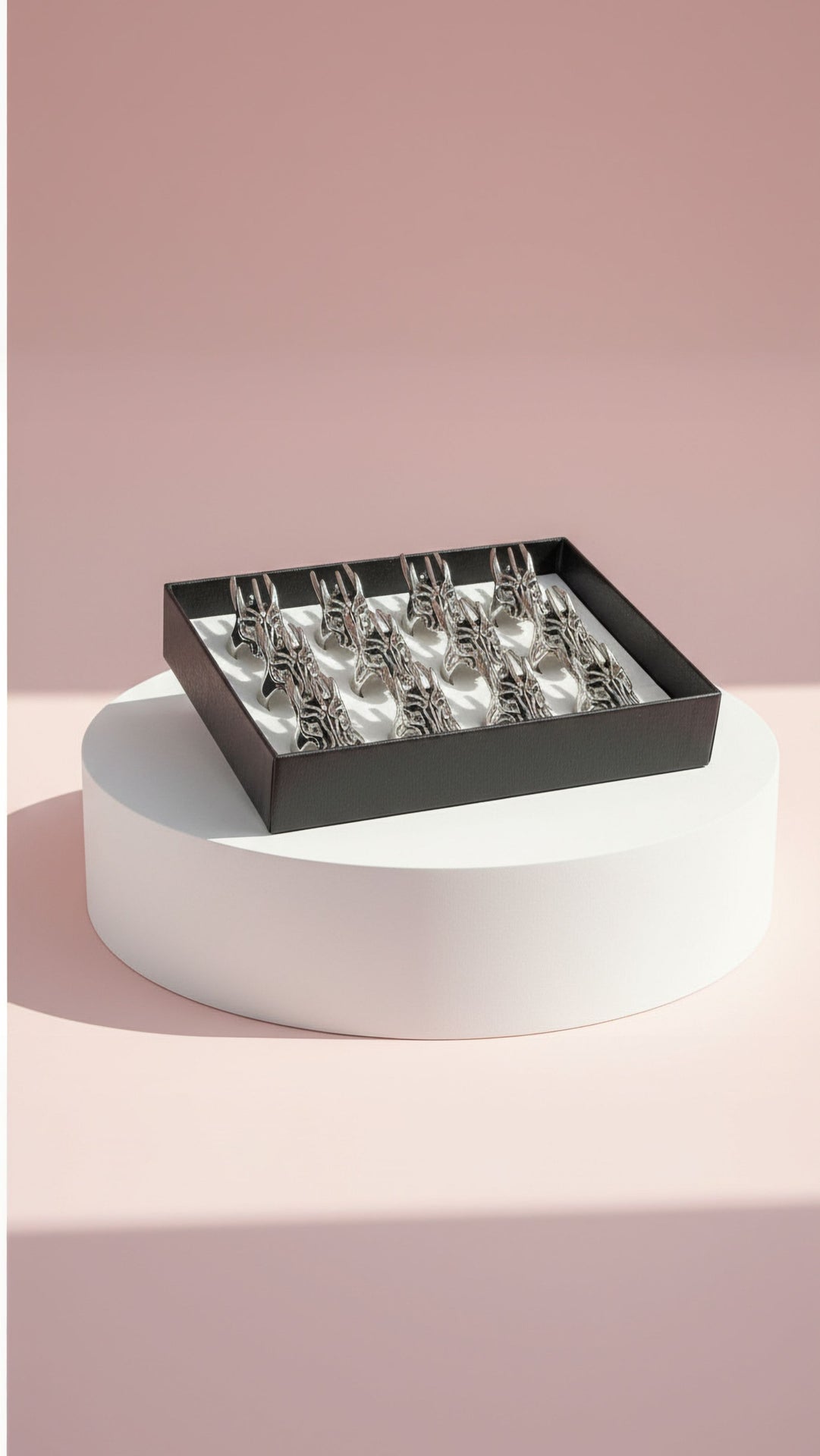 Waterproof Stainless Steel Helm Of Sauron Men's Biker Ring