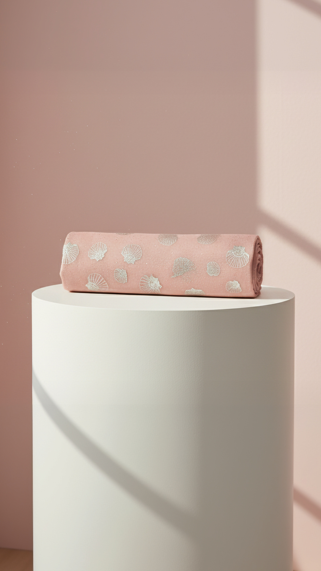 Seashell Shimmer Silver Foil Scarf Pack of 12