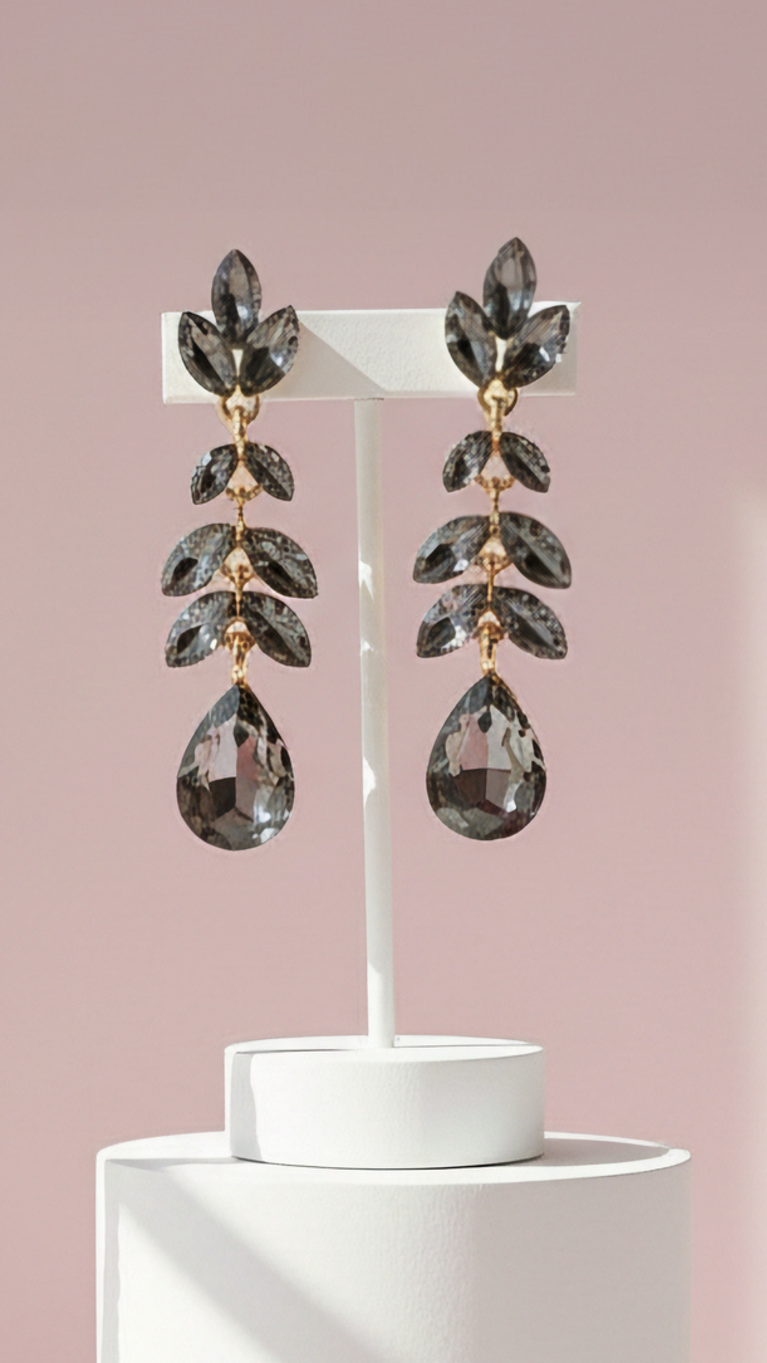 Teardrop Crystal Drop & Dangle Earrings
