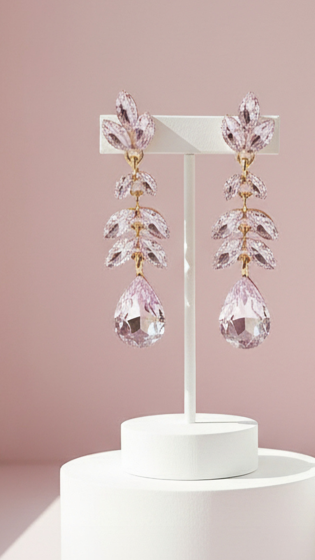 Teardrop Crystal Drop & Dangle Earrings