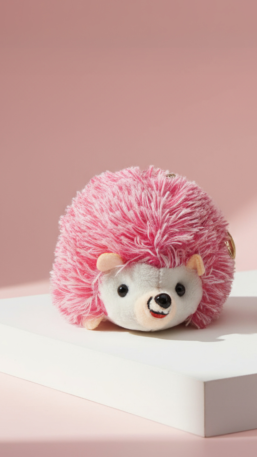 Hedgehog Plush Key Ring & Bag Charm