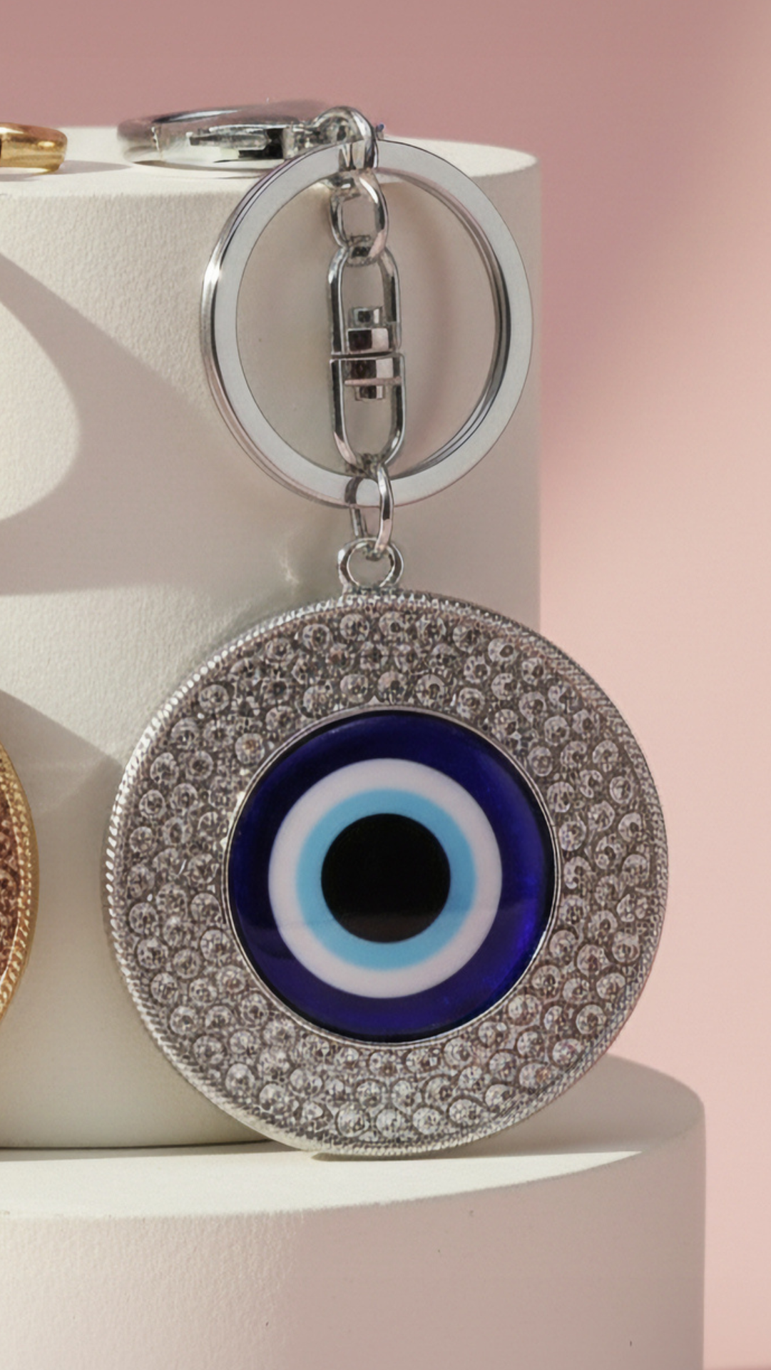 Crystal Evil Eye Key Ring & Bag Charm