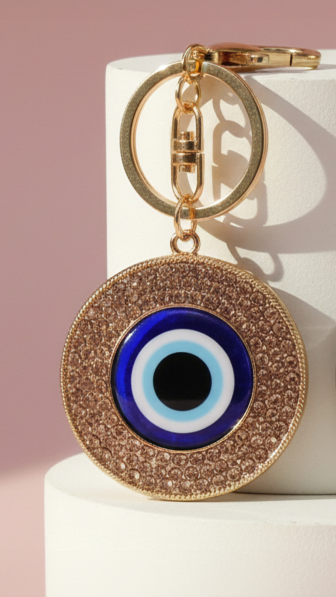 Crystal Evil Eye Key Ring & Bag Charm