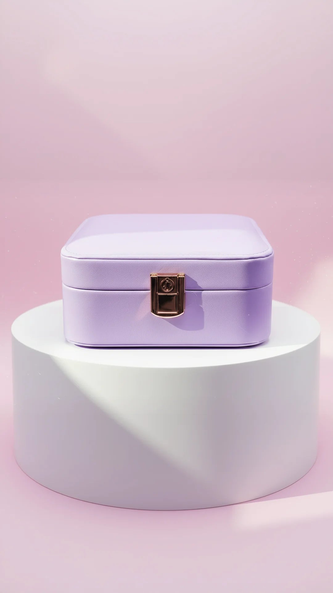 Travel Jewellery Box – Compact Trinket Organizer With Mirror