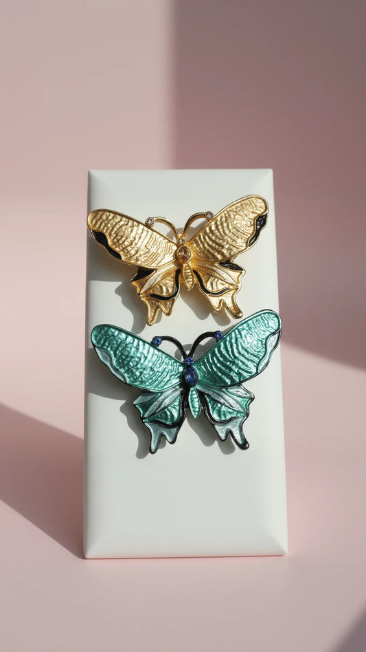 Butterfly Colorful Magnetic Brooch