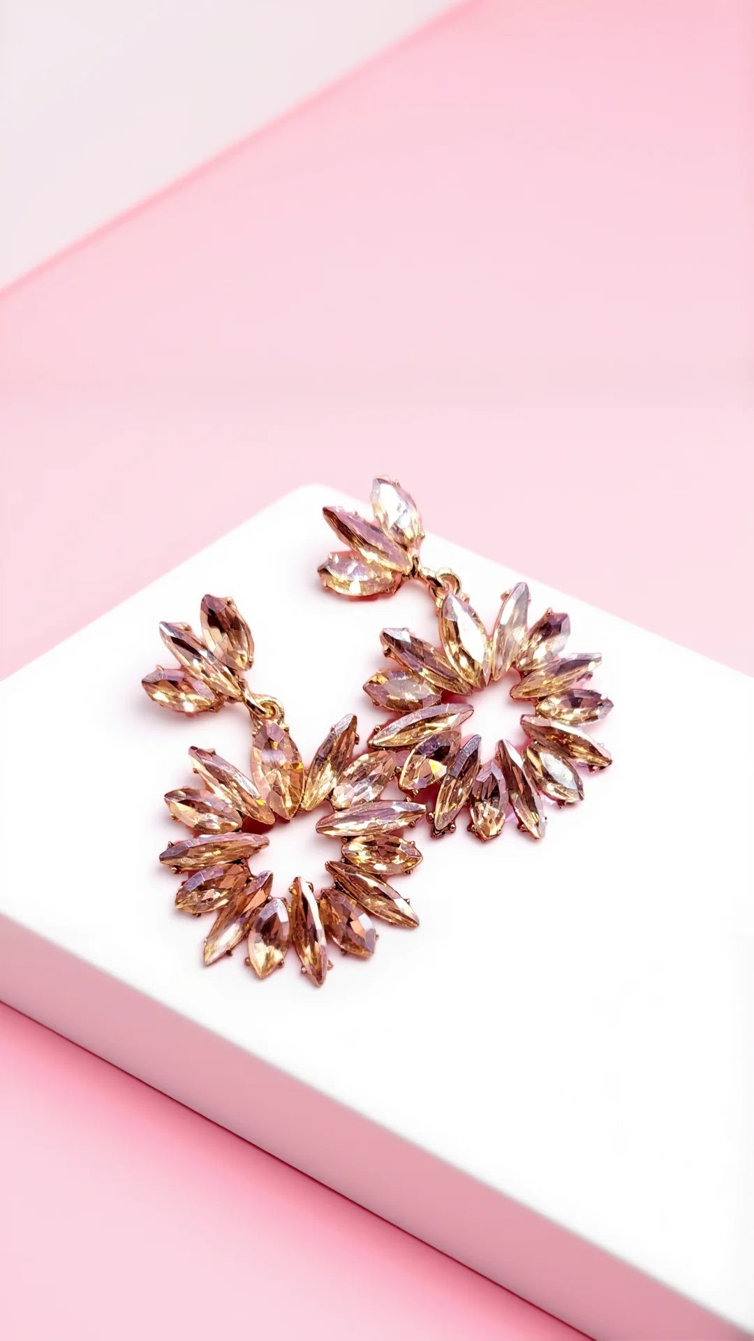 Starburst Crystal Drop & Dangle Earrings
