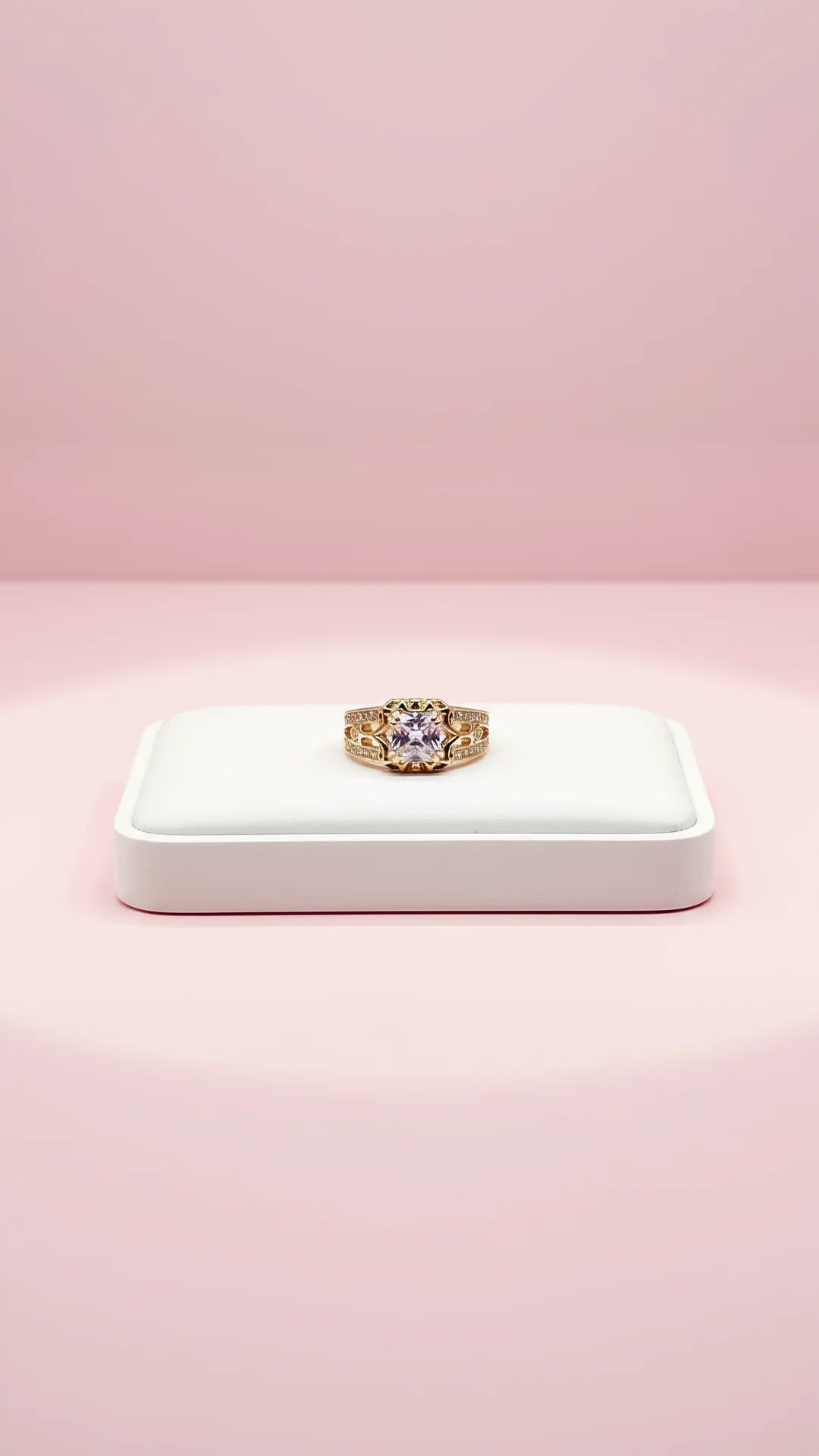 Geometric Crystal Rings Box set of 12
