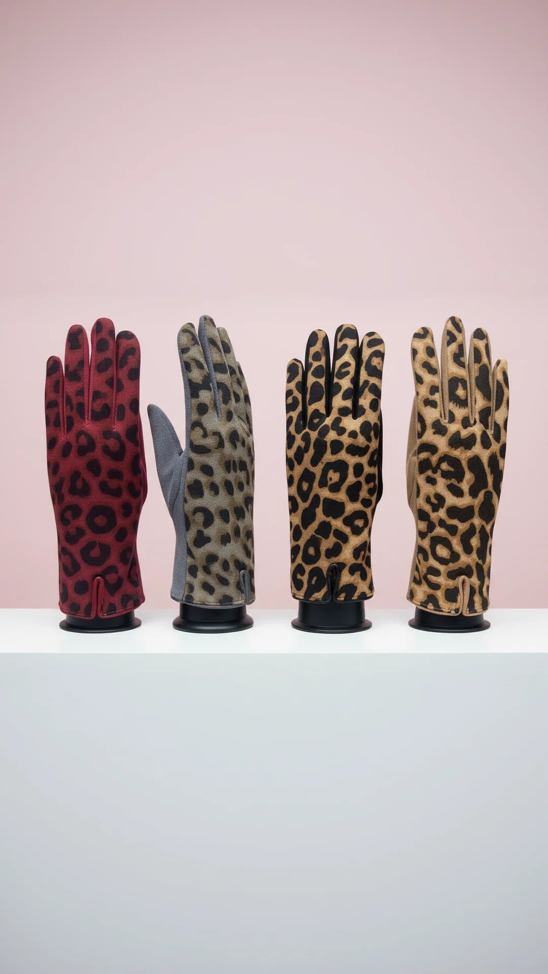 Animal Print Gloves Pack of 12