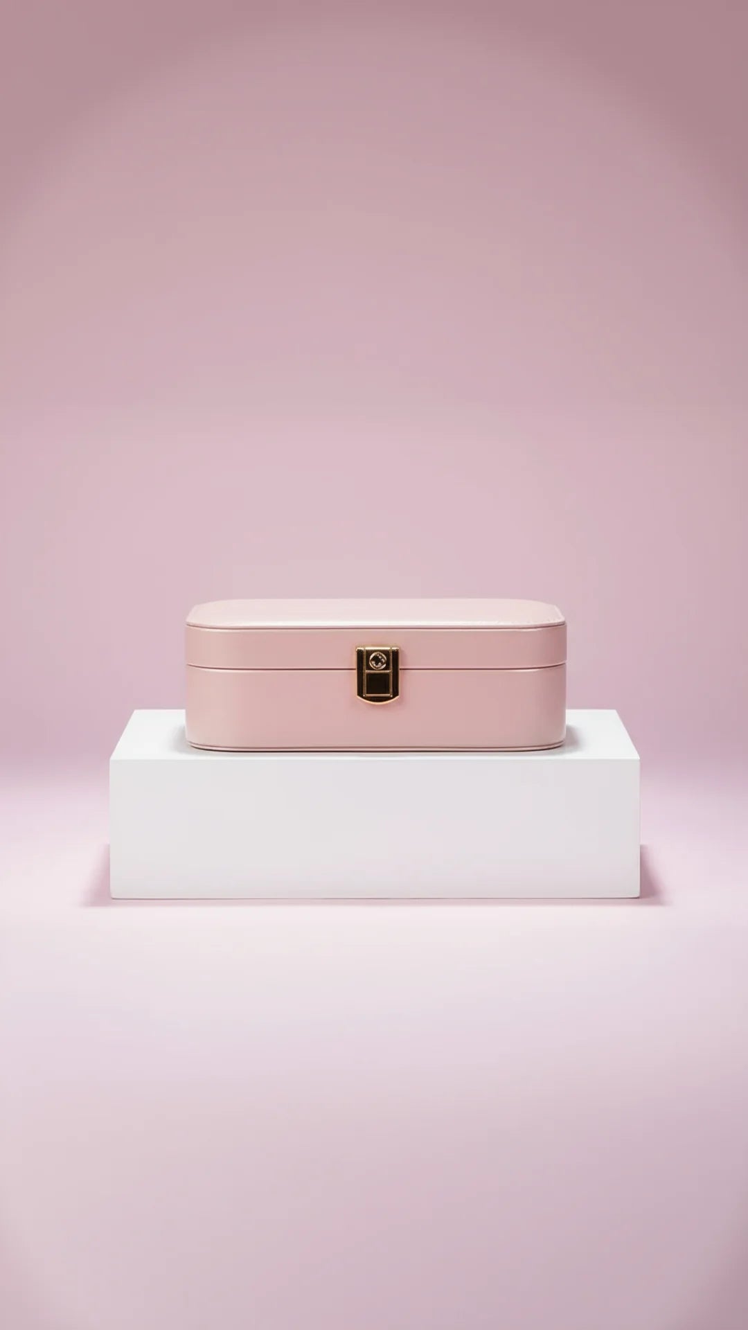 Travel Jewellery Box – Compact Trinket Organizer With Mirror