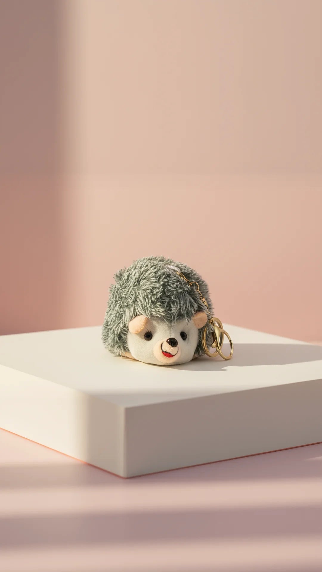 Hedgehog Plush Key Ring & Bag Charm