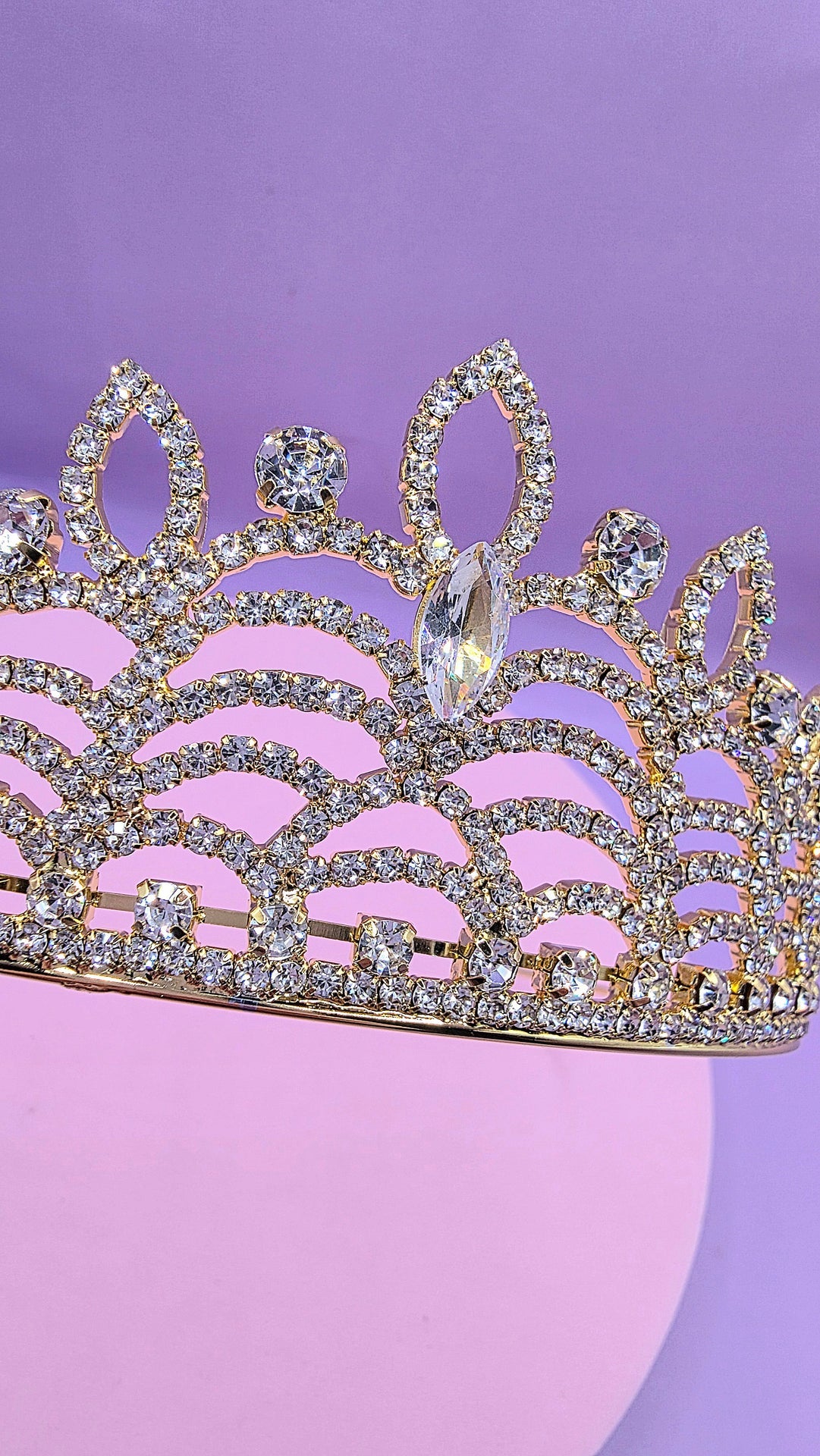 Grace Crystal Tiara