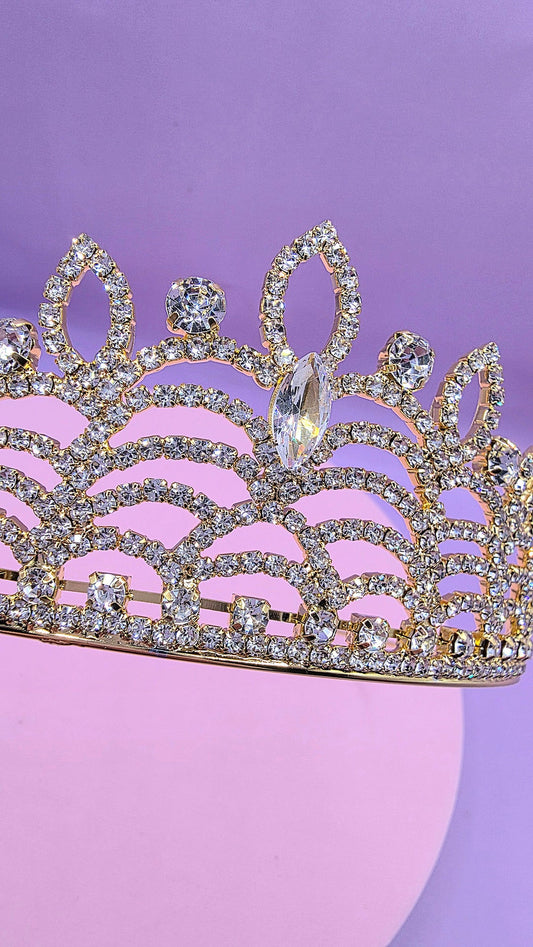 Grace Crystal Tiara