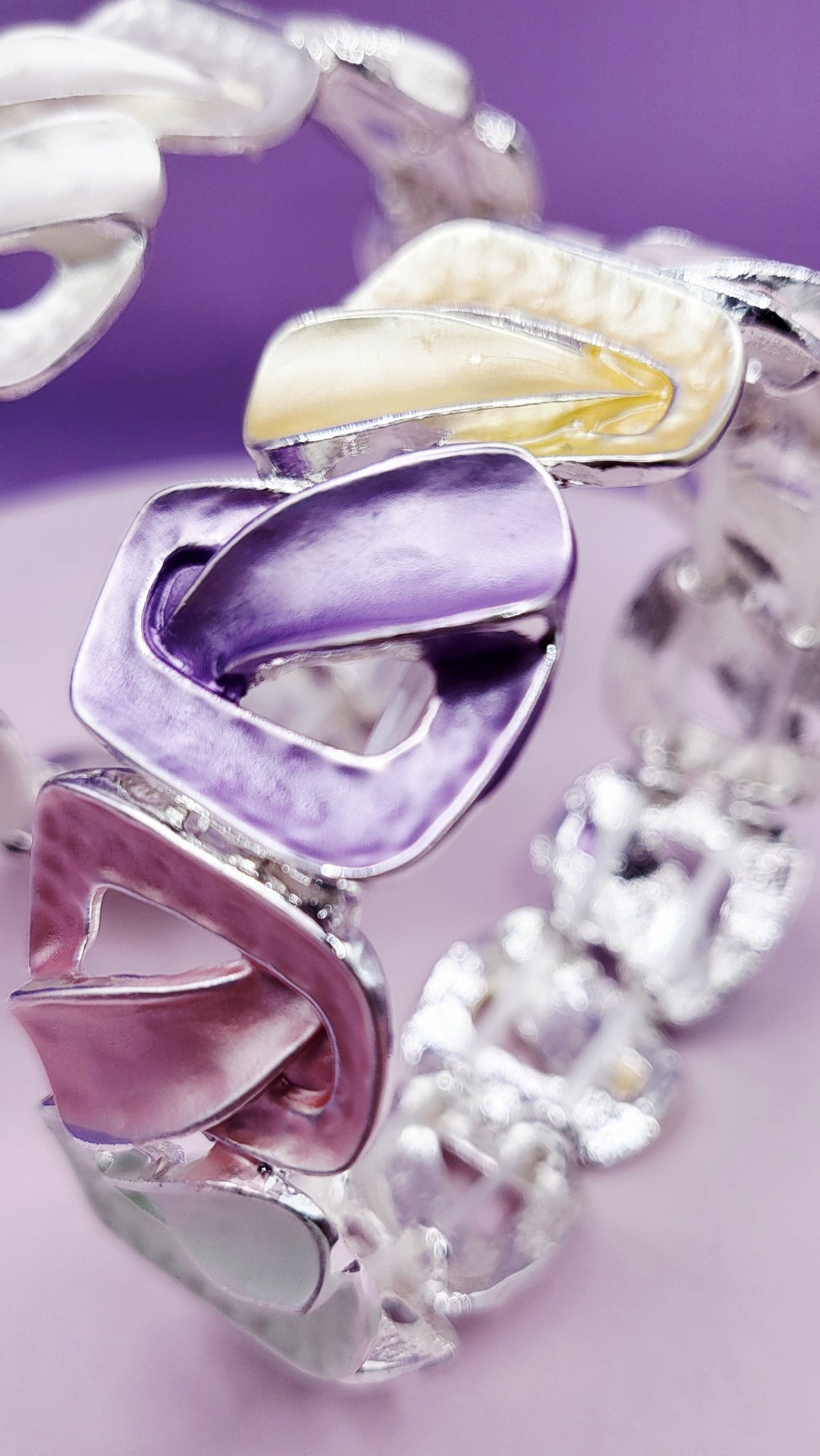 Abstract Flow Bracelet