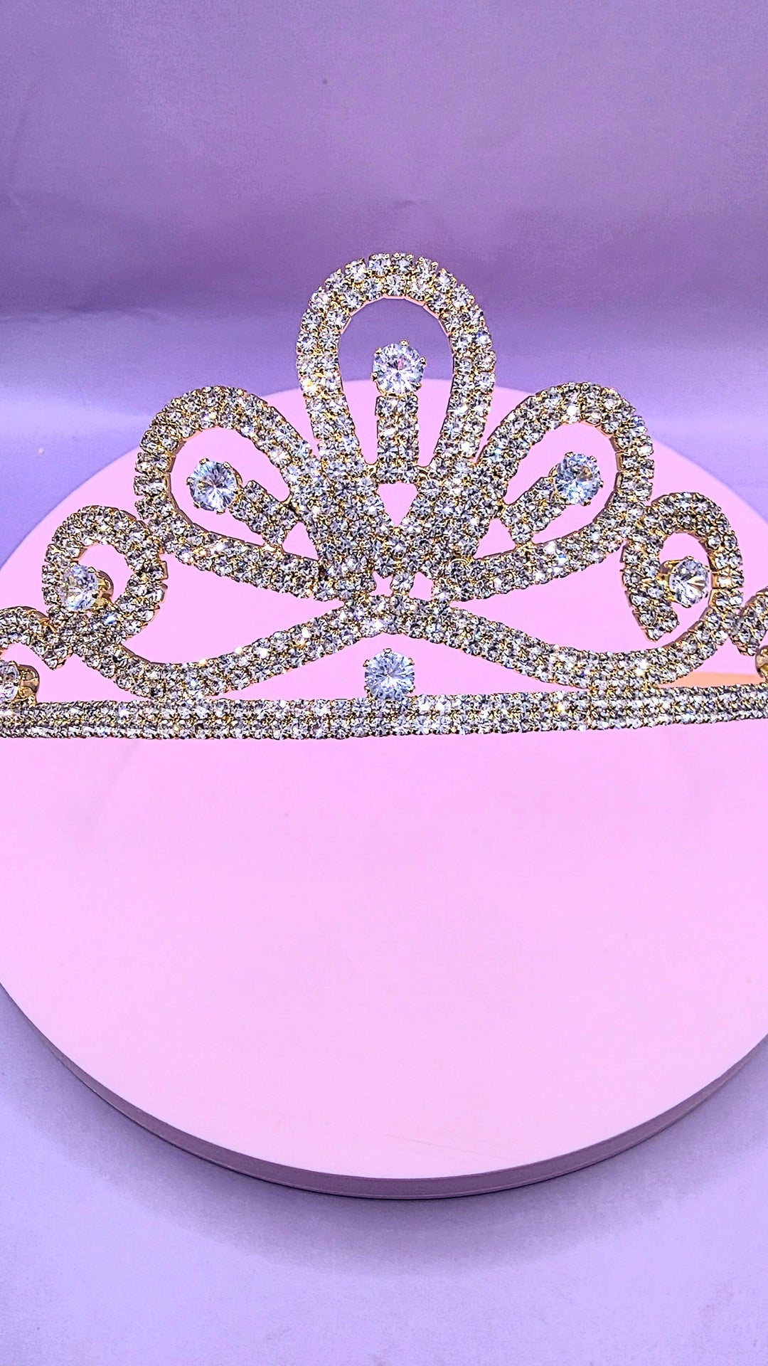 Glamour Crystal Tiara
