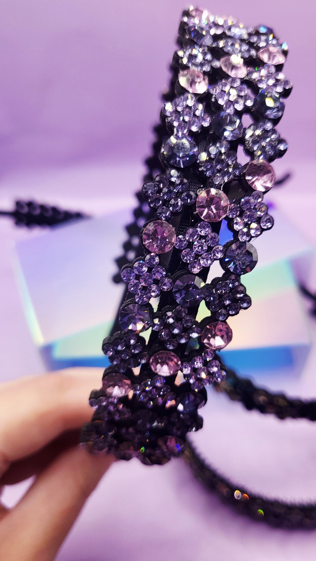 Lace Crystal Hair band