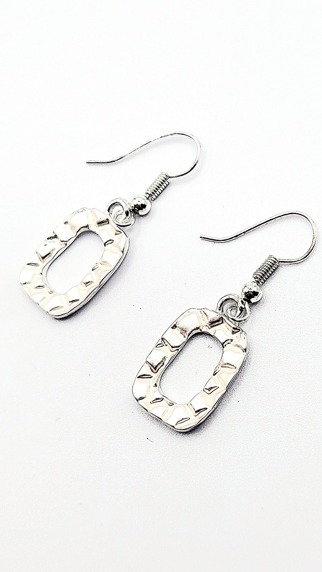 Abstract Square Necklace & Earrings Set