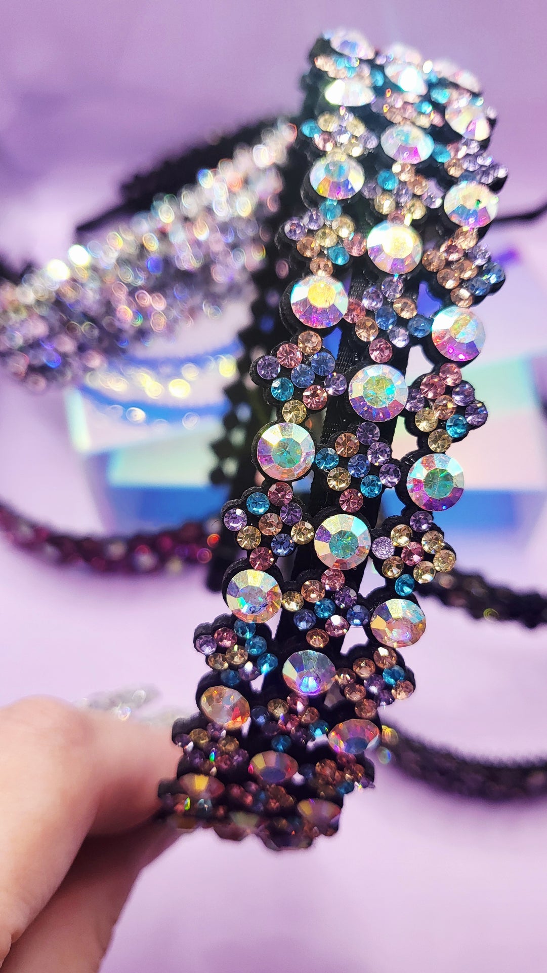 Lace Crystal Hair band