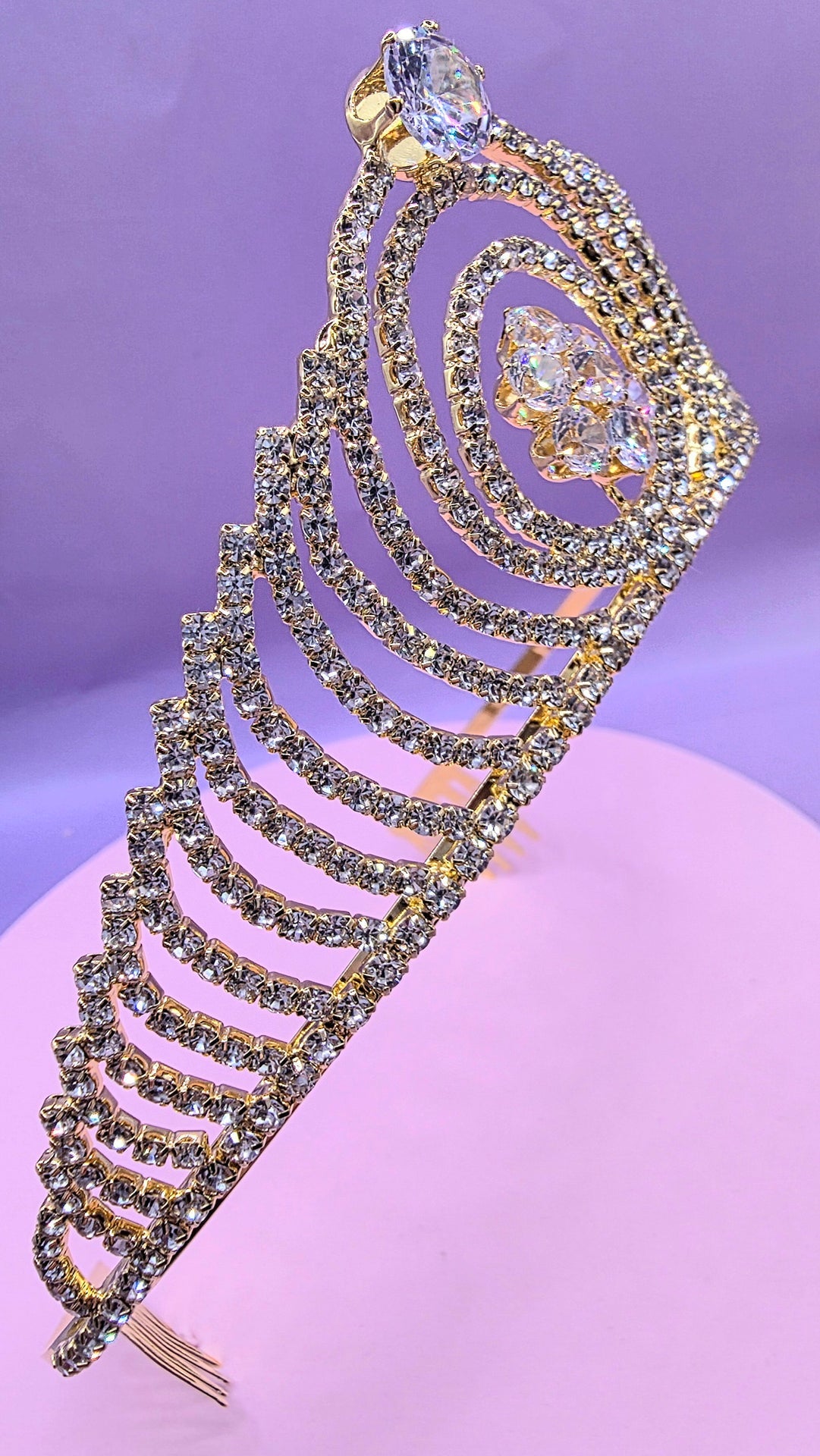 Luxe Queen Crystal Tiara
