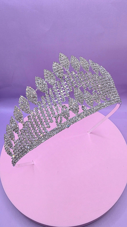 Marquise Crystal Tiara