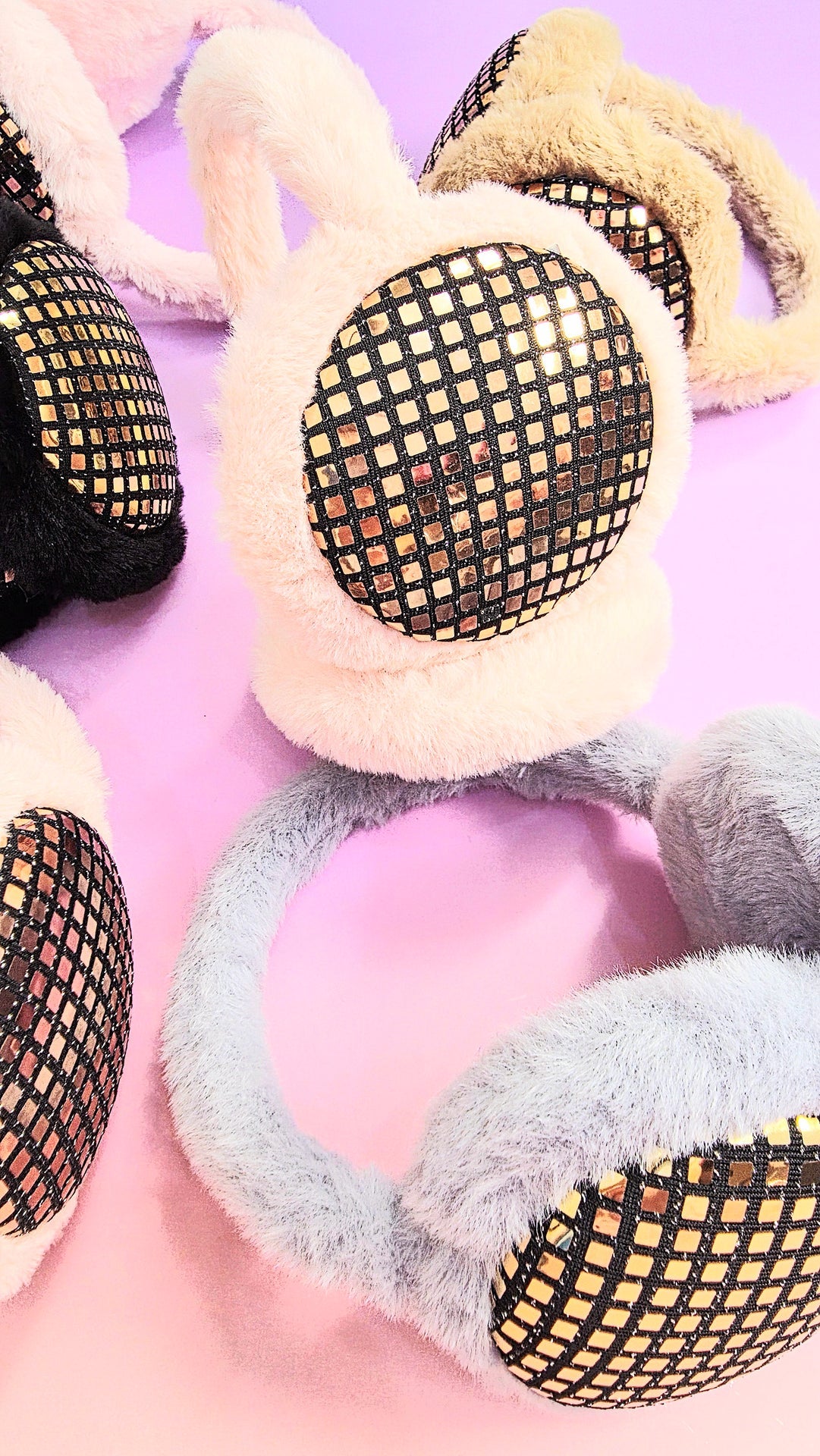 Shiny Ear Muffs for kids pack of 12