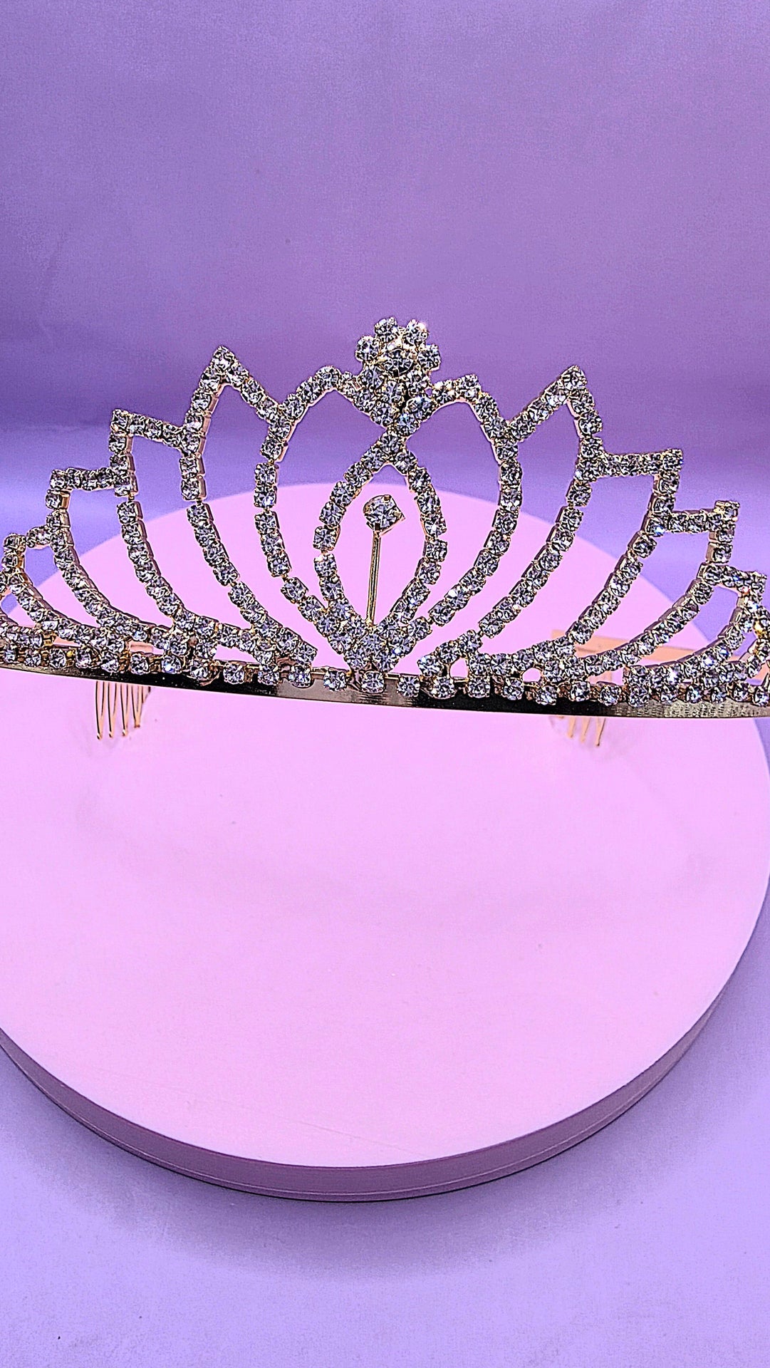 Halo Crystal Tiara