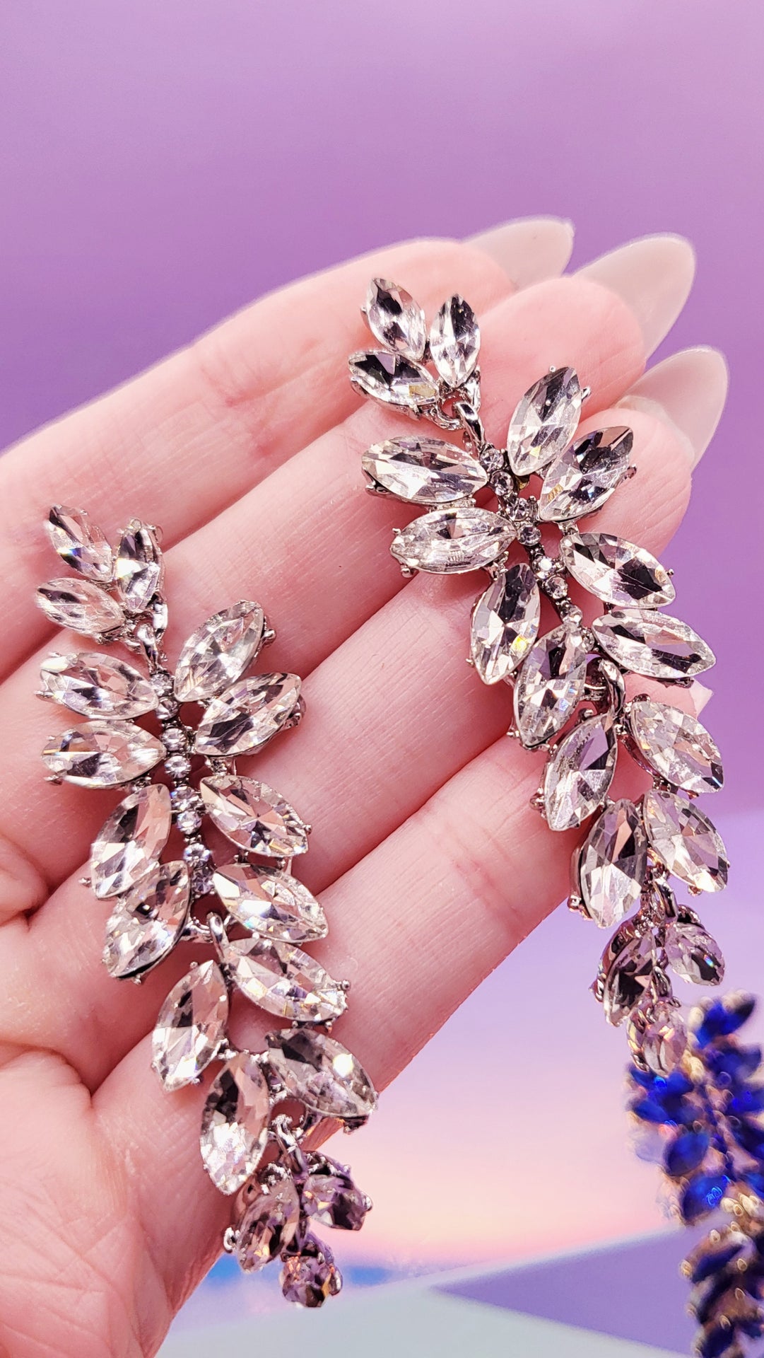 Dubai Crystal Drop & Dangle Earrings