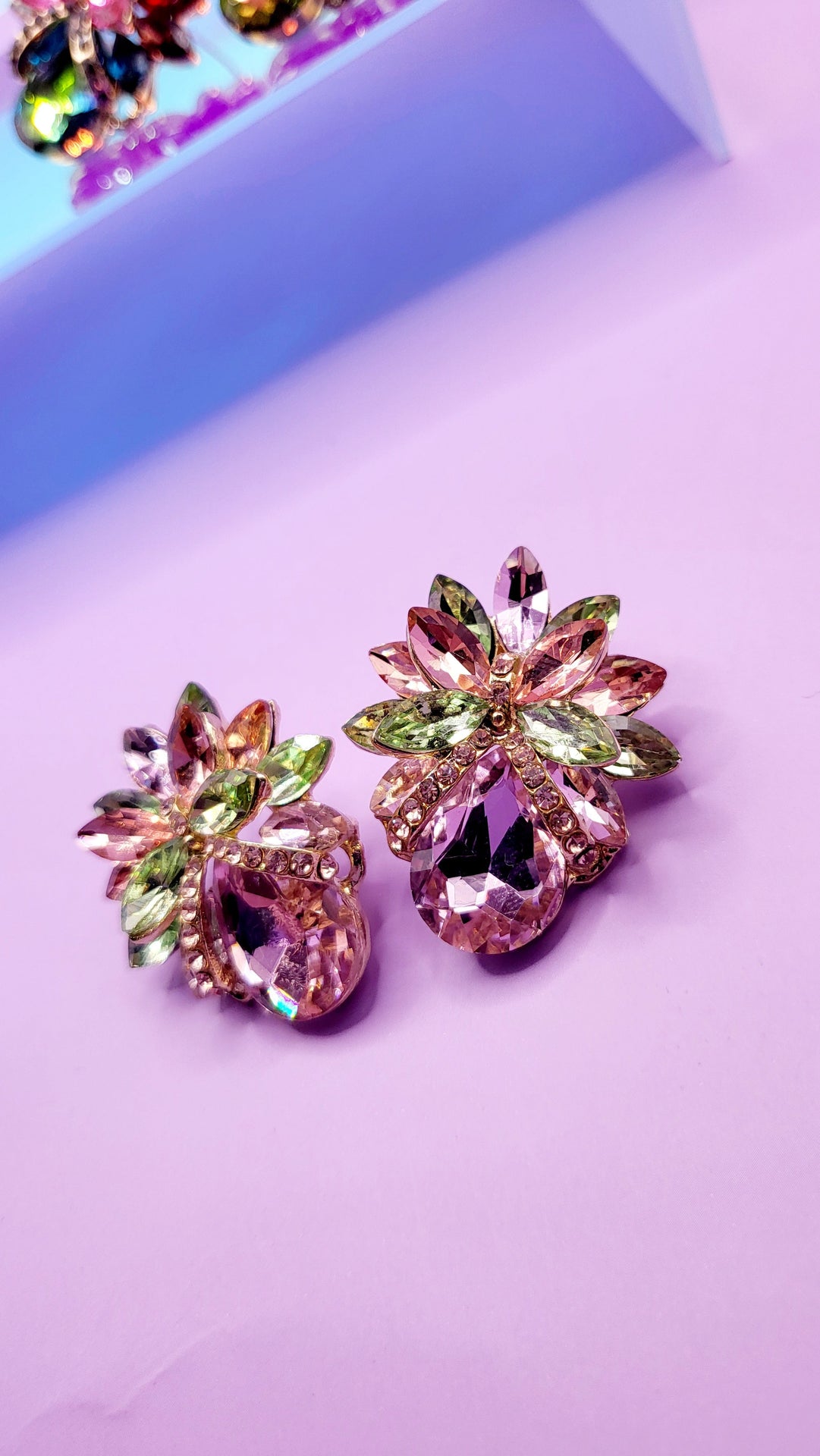 Queen Crystal Stud Earrings