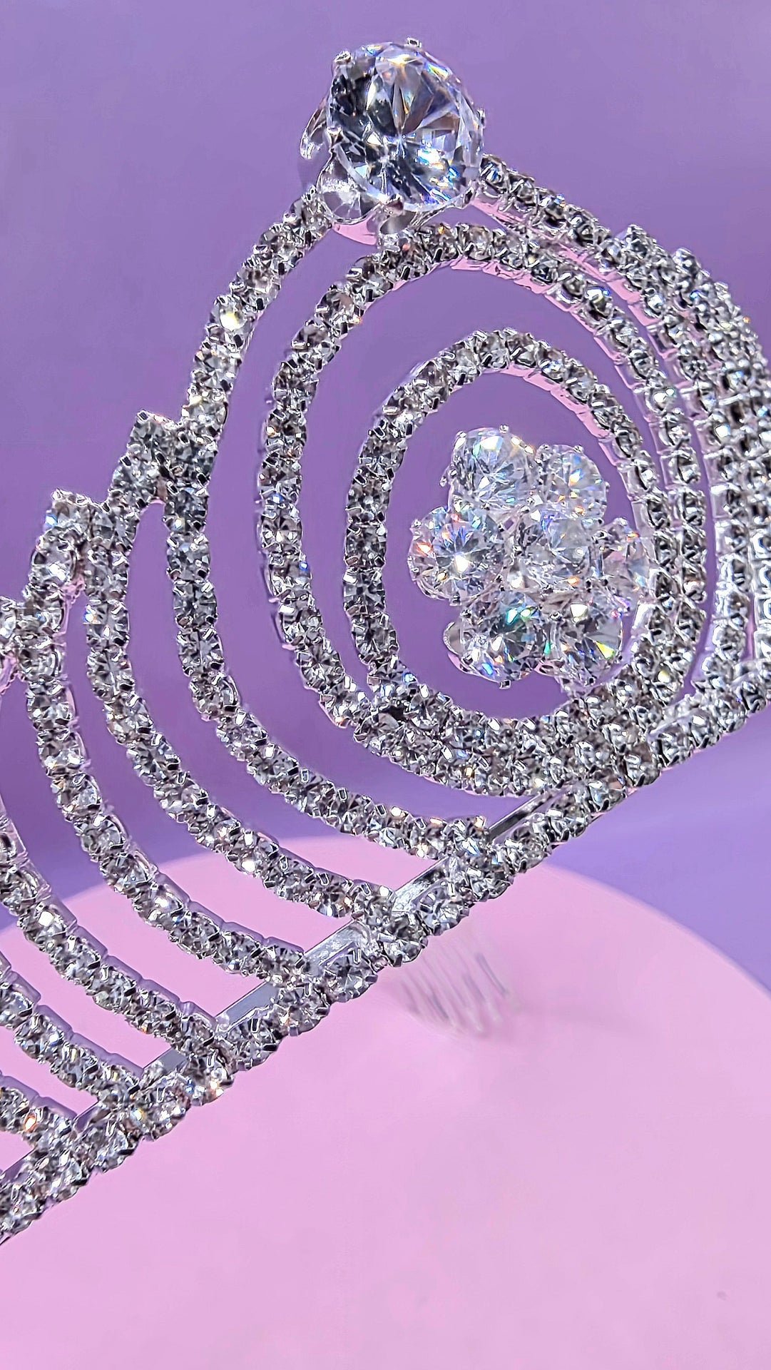 Luxe Queen Crystal Tiara