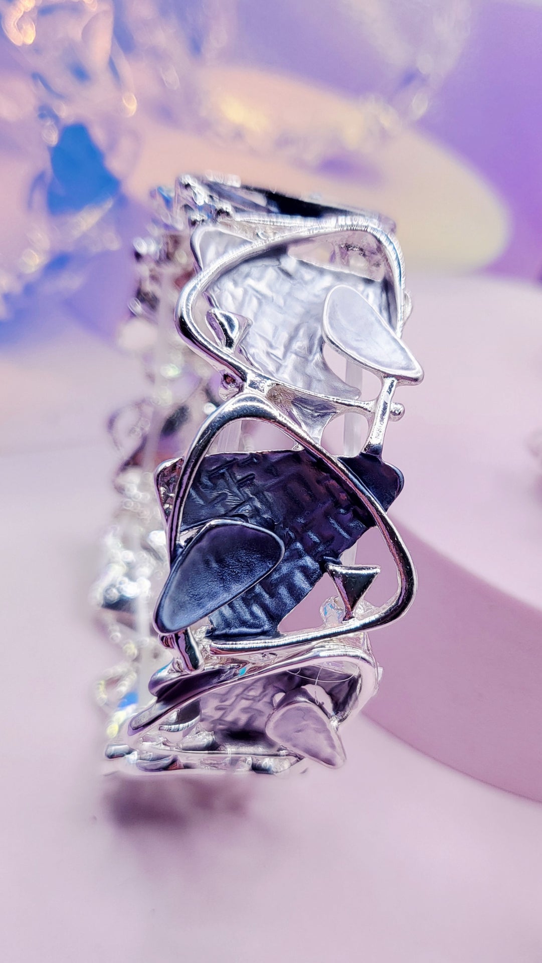 Abstract Geometric Bracelet