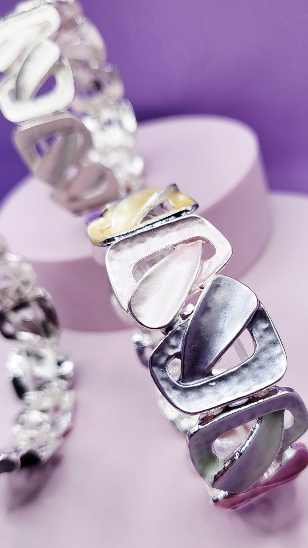 Abstract Flow Bracelet