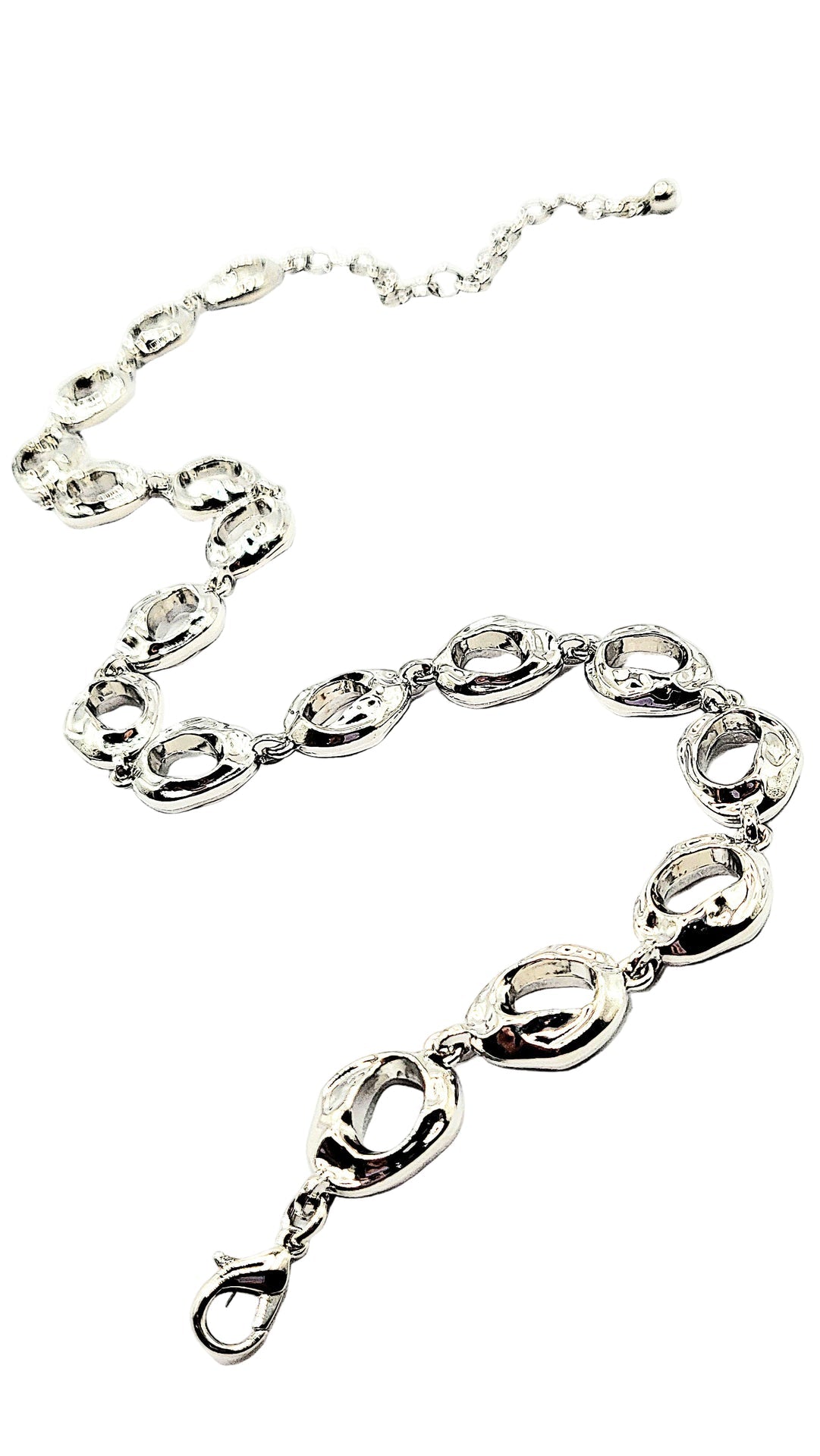 Melted Link Chain Necklace