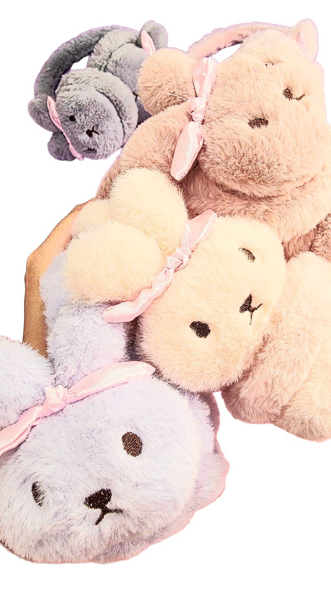 Bunny Rabbit Ear Muffs for kids pack of 12