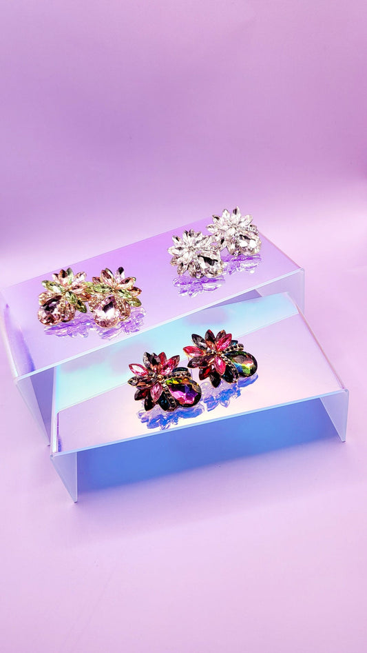 Queen Crystal Stud Earrings