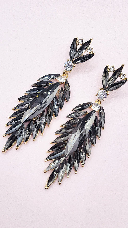 Idolize Crystal Drop and Dangle Earrings