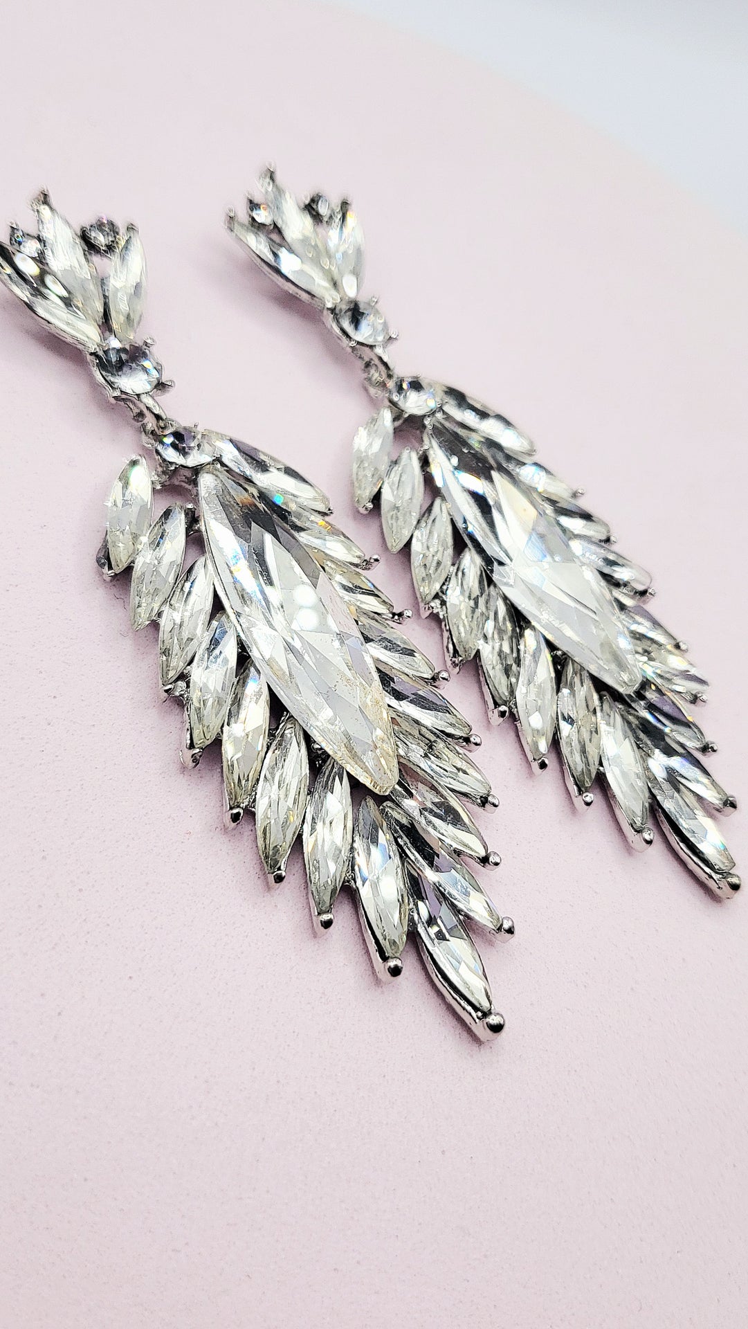 Idolize Crystal Drop and Dangle Earrings