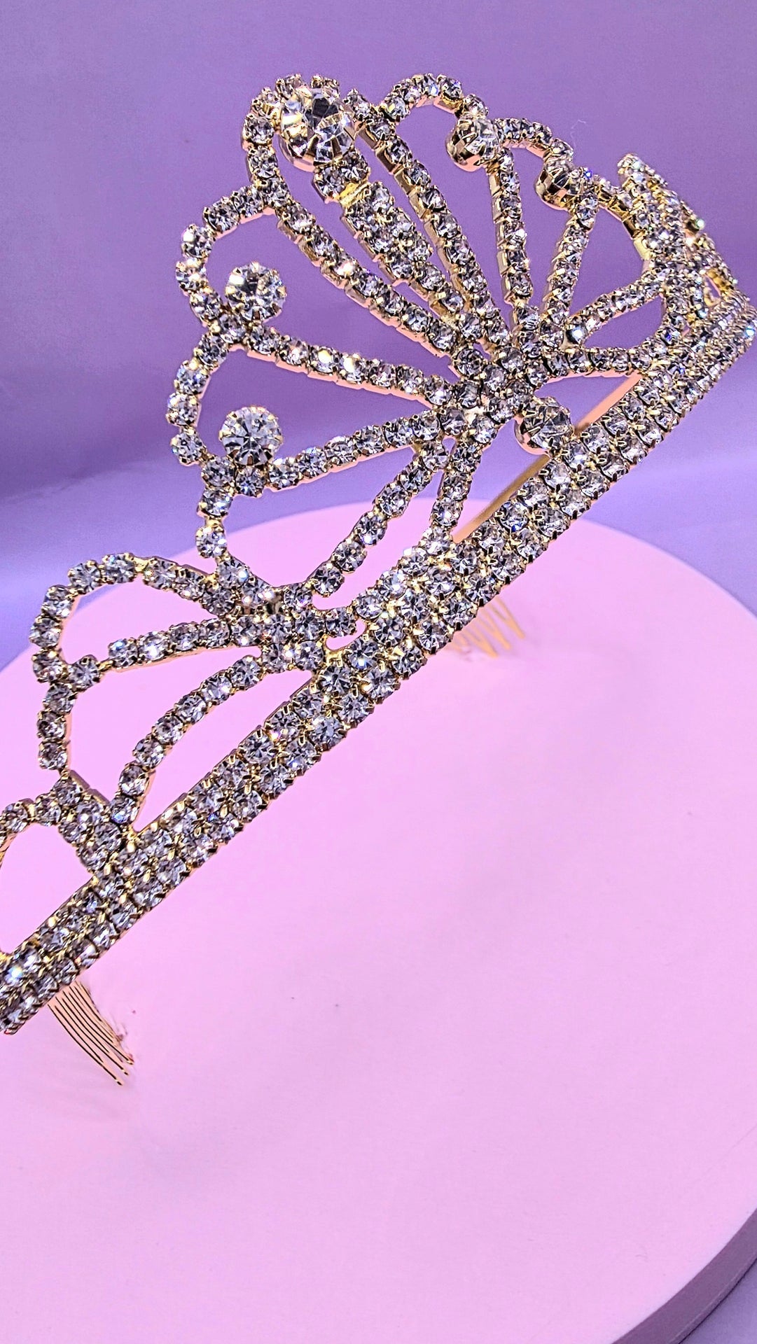 Lush Crystal Tiara