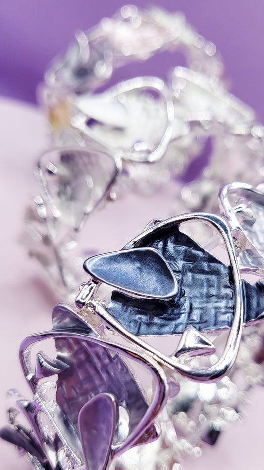 Abstract Geometric Bracelet